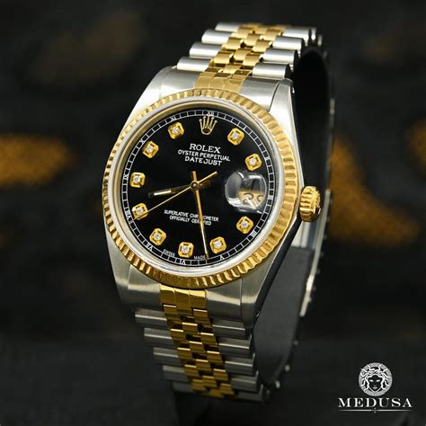 rolex noire homme